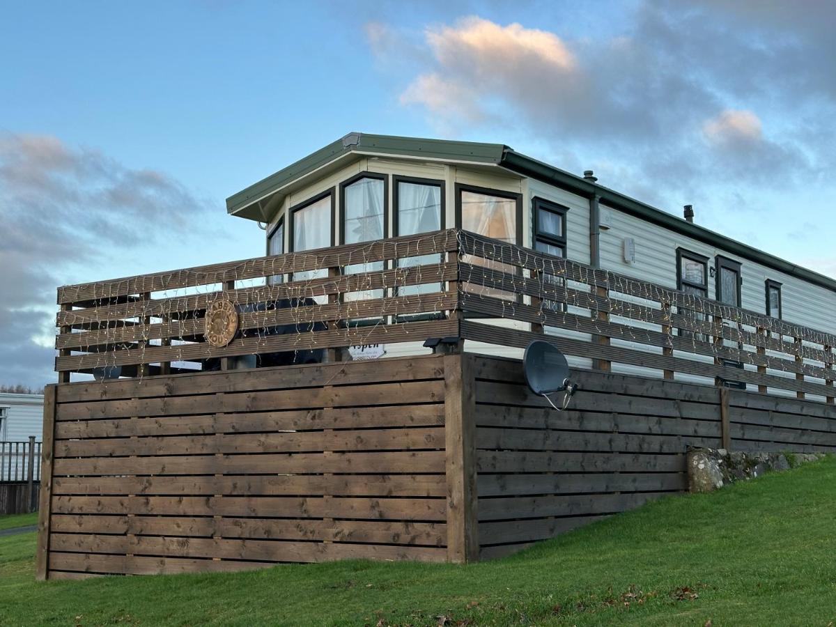 Caravan Rabbit House No 81 At Three Lochs Holiday Park 뉴튼스튜어트 외부 사진