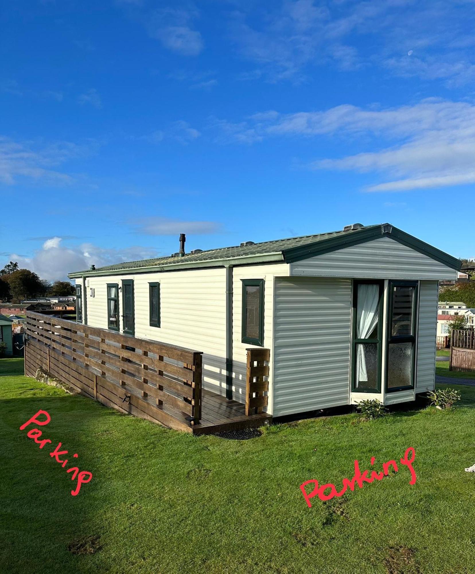 Caravan Rabbit House No 81 At Three Lochs Holiday Park 뉴튼스튜어트 외부 사진